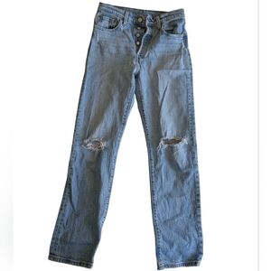 Levi's Distressed 501s